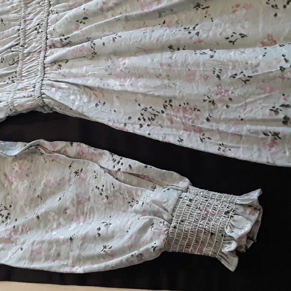 By the river long sleeve rayon dress size large new - Picture 3 of 6